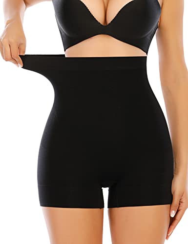 Image of Womens Seamless Shaping Boyshorts Panties Tummy Control Underwear Slimming Shapewear Slip Shorts