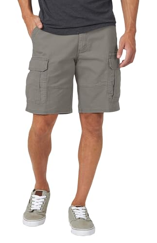 Image of AVANOVA Men's Cargo Shorts with Elastic Waist - Lightweight Cotton Casual Summer Shorts for Gym, Travel & Outdoor Wear | Multi-Pocket Comfy Fit Dailywear Bottoms ((Shorts 264)