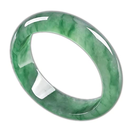 Bracelet en jade pour femme robuste et anti-rayure en agate verte 54mm