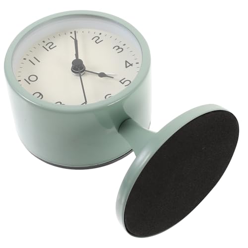 EXCEART 北欧風 ヴィンテージ 静音 目覚まし時計 ベッドサイド用 卓上装飾時計 コンパクト 寝室 リビング オフィス対応