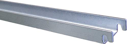 Haworth Front to Back File Rail for Haworth Cabinets - File Cabinet Metal Rail Insert - Heavy Duty 16 Gauge Steel Bar for Front to Back Filing - 1