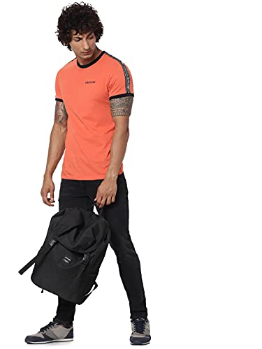 Image of JACK & JONES Men's Solid Slim Fit T-Shirt
