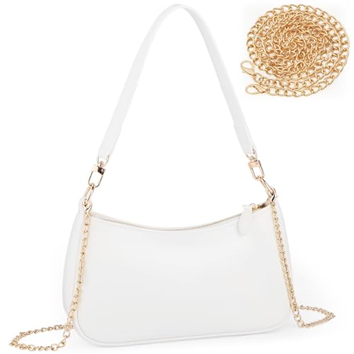 Aucuu Kleine Handtasche Damen, Clutch-Handtaschen mit Kette,...