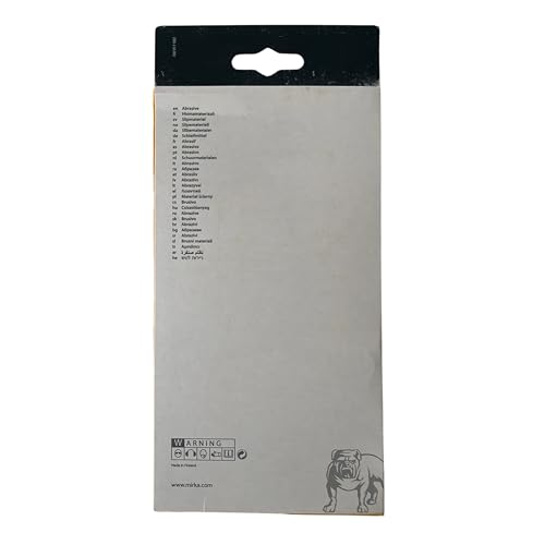 Mirka Red Delta Sander Sanding Paper Wood Sanding Triangles Hook & loop / 95x135x135 mm / 13-hole/Mixed Grit P40, P80, P120 - Image 4