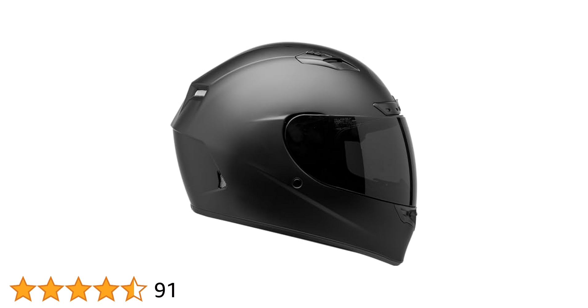 Bell Unisex-Adult's Qualifier DLX Blackout Motorcycle Helmet