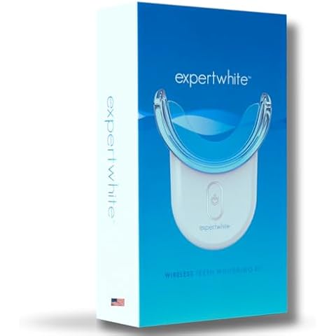 Professional Teeth Whitening Kit with 32x LED Accelerator Light, Best Smile Whitener Gel Pens. Fast Results, for Sensitive Teeth, Enamel-Safe, Dentist-Trusted Incl. Mouth Tray, UV Light Whitening Kit Cover