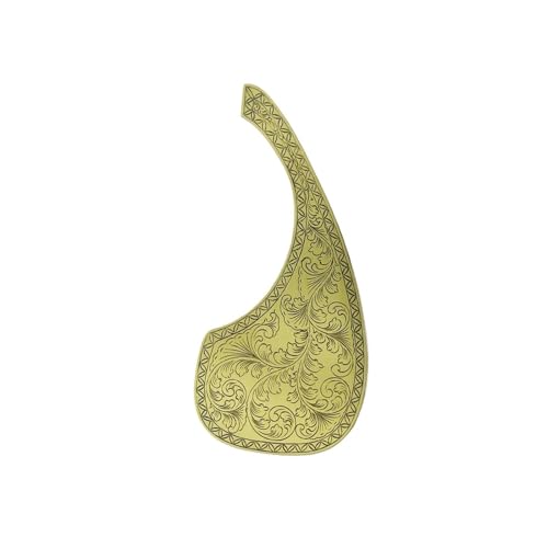 Pickguard de guitare en laiton pour personnaliser votre instrument de salon