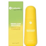Babaria - Sérum Facial Glow Iluminador Mujer 30ml – Piel Luminosa | Neurobeauty | 24h de hidratación Con Ácido Hialurónico | Antiedad, Hidratante, Antimanchas | Vegano