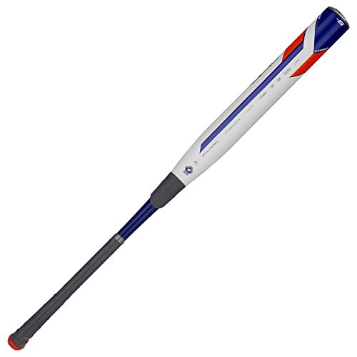 Axe Bat 2021 Avenge (-8, 2-1/4") Ssusa Senior Slowpitch Bat / 2-Piece Composite, White/Blue/Orange, 34" / 26 Oz. #TOP1