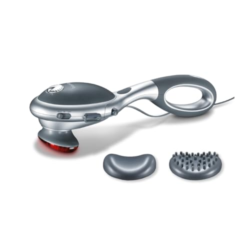 Beurer MG 70 Infrarot Massagegerät, Klopfmassage, zur Massage von Rücken, Nacken, Arme, Beine, zwei verschiedene Aufsätze, Infrarotwärmefunktion, (1er Pack) Beurer MG 70 Infrarot Massagegerät, Klopfmassage, zur Massage von Rücken, Nacken, Arme, Beine, zwei verschiedene Aufsätze, Infrarotwärmefunktion, (1er Pack)