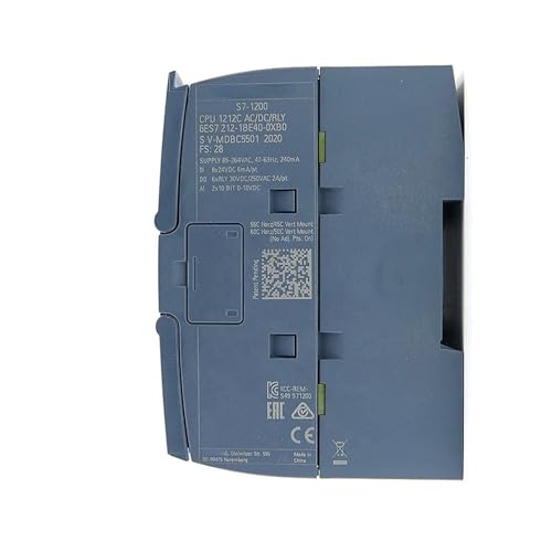 6ES7212-1BE40-0XB0 PLC Module S7-1200 CPU 1212C Compact CPU AC/DC/Relay