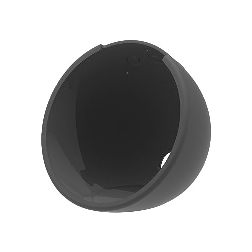 ZahoTse Amazon Echo Pop Silicone Desktop Holder, Echo Dot 2/3/4/5 Generation Compatible, Wall Mount, Black