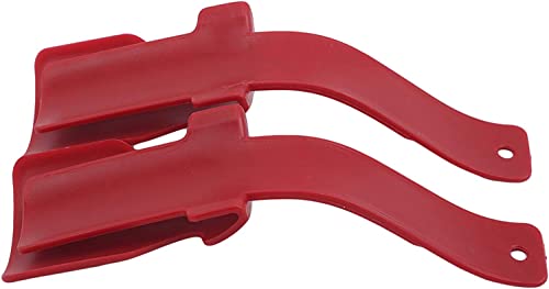 Lazy Shoes Helper, Easy To Wear Shoes Portable Shoe Lifting Helper For Seniors Elderly Disabled Men Women And Kids, Plastic Shoehorn Fits All Shoes, Red