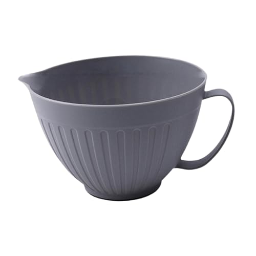 Tazón mezclador con pico para cocina gris miniatura 7
