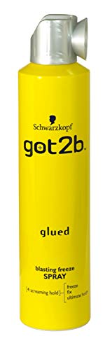 Got2b glued blasting freeze spray pour faire tenir les perruques lace 300ml