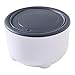 FJMQHU Cat Litter Trash Can Wastebasket Garbage Can Sturdy Pet Trash Bin Pet Supplies, Gray