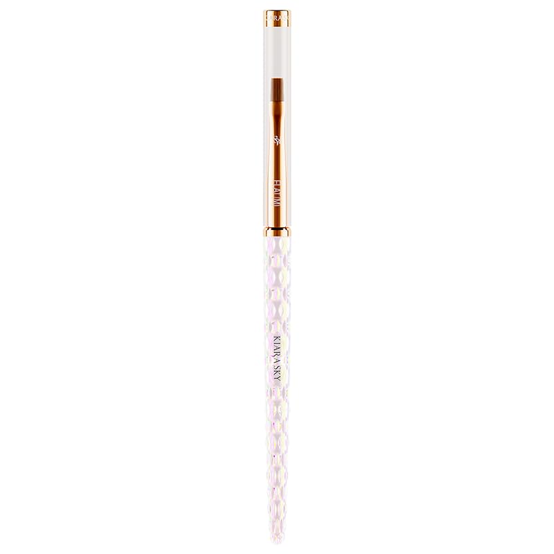 Kiara Sky Professional Nails Collection de pinceaux pour nail art M Plat