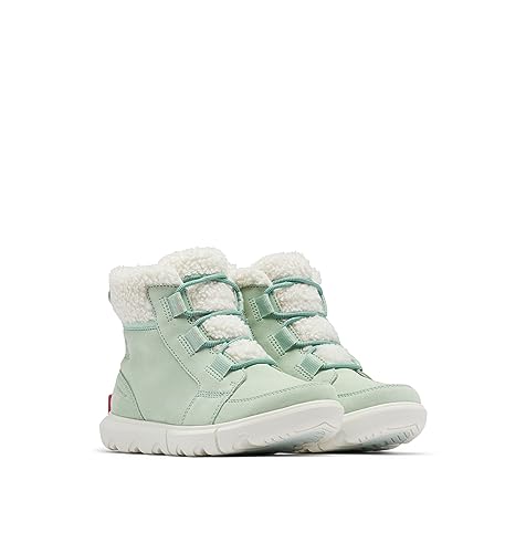 Sorel Explorer Carnival WP, Botas de invierno impermeables, Mujer, Sea Sprite Sea Salt Explorer 2 Carnival Cozy, 38 EU