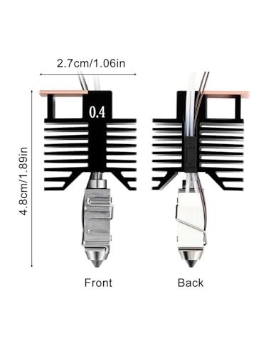 Hotend U1 0,4 mm pour Snapmaker bloc céramique 24V - 6