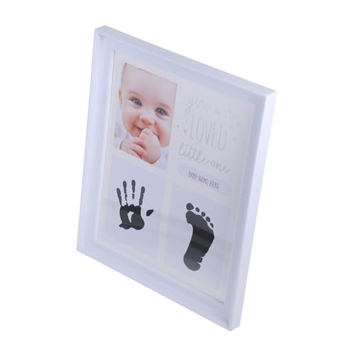 HAPINARY Baby Growth Process Photo Frame Baby Prints Hands and Feet Keepsake Frame for Boys and Girls