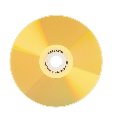 Verbatim Dvd-R 4.7Gb 8X Ultralife Gold Archival Grade - Branded Surface & Hard Coat - 50Pk Spindle #TOP1