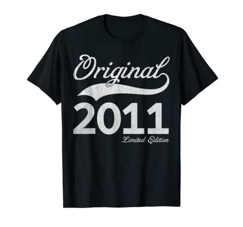 12th Birthday Boy Girl 12 Years Old Original 2011 Camiseta