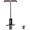 FLORA GUARD Long Handle Bulb Planter Tool, Dual Size 2.2 & 3.3 Hole Digger,Garden Sod Plugger,Grass Plugger Tool with Foot Pedal for Planting, Transplanting, Weeding, Digging for Tulips, Daffodils