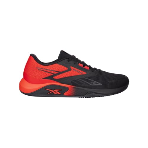 Reebok NANOFLEX TR 3 Sneaker, Black/Sport Red 38,5 EU
