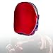 DYNWAVE Curved Boxing Pad Strike Pad PU Focus Mitt Sparring Pad Coaching Exercise Adults Kids Training Hand Pad Punch Mitt for Karate, Red