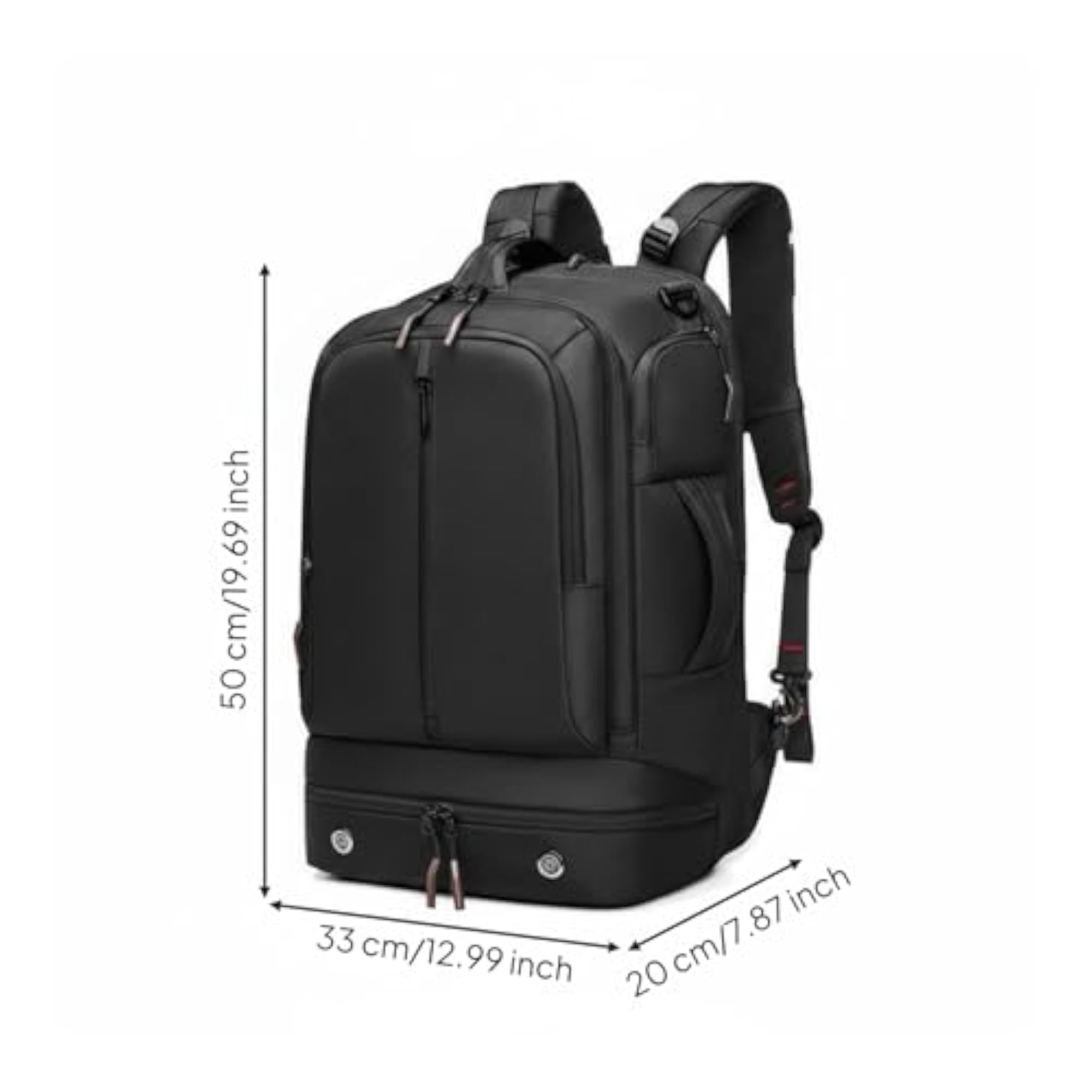Large Capacity Convertible Shoulder Backpack for Men