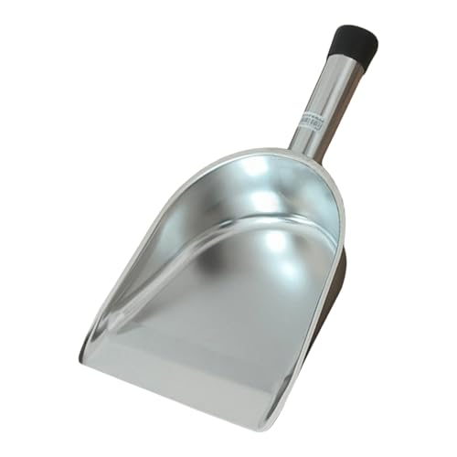 Cuchara de harina de metal - Cuchara de aluminio de utilidad | Cucharas de mano pequeñas de mano de metal | Herramienta de cocina multiusos cuchara ergonómica para productos secos, granos de café