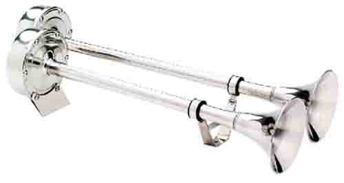 SEACHOICE Trumpet Horn (Dual Trumpet, 20-3/4 (52.71cm), 109db) Products