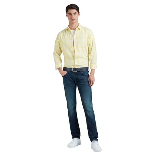 Image of Pepe Jeans Men's Regular Fit Full Sleeve Checkered Cotton Casual Shirt | Check Shirt for Man | Smart & Stylish | Multiple Styles | Mens Casual Shirts