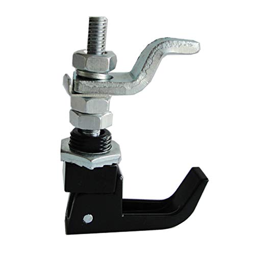 Wjskdq LQS0038 2Pcs Black Powder Coated Lift And Turn Compression Latch thumb #1
