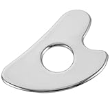 Hohopeti Herzförmiges Edelstahl scraping board Metall Muskelmassagegerät Komfortabler Gesichts...