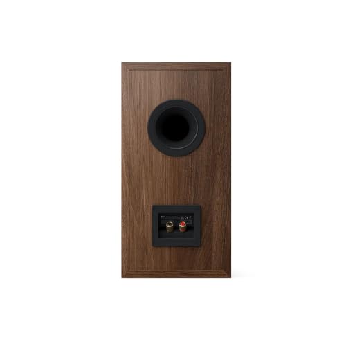 KEF Q Concerto Meta Three-Way Bookshelf Speaker (Walnut, Pair) image 7