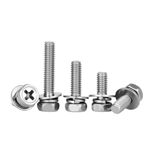 3`20 \tZpttZ~XyAlW M3 M4 M5 M6 M8 M10 XeXX`[ [g@ 3̑gݍ킹lW(12mm (5pcs),M5)