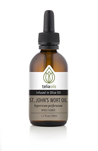 St John's Wort (Hypericum Perforatum) Infused Oil Extract (Macerated Oil), 1.7 Oz