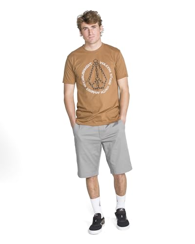 Image of Volcom Men's Vmonty Stretch 22 Chino Shorts - Casual Everyday Wear, Relaxed Fit