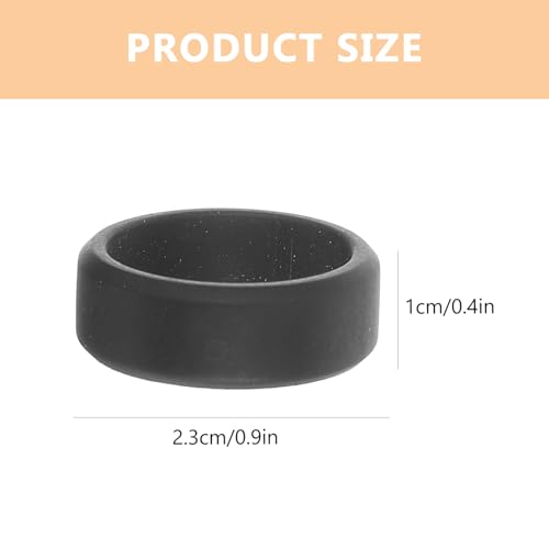 Anillas de silicona fitness Totority 10 piezas para ejercicio miniatura 2