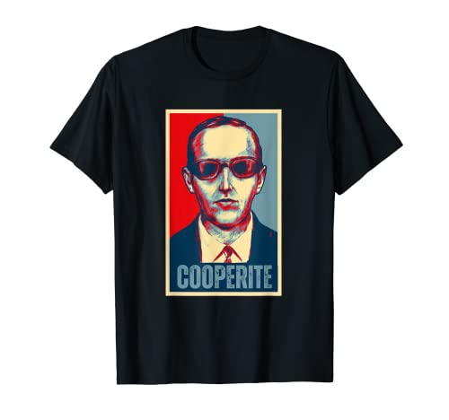 Camiseta divertida de D.B. Cooper – Póster de Cooperite Hope Camiseta