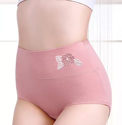 Image of Women's Multicolor Nylon Cotton High Waist Tummy Control Panty (Pack of 3)