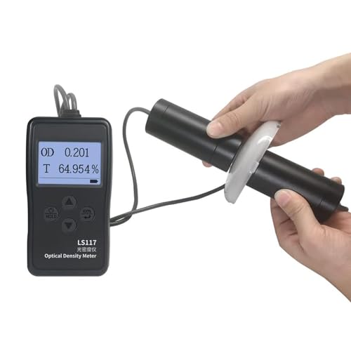 Medidor de transmitancia densitómetro óptico para pruebas de transparencia de vidrio, probador de película de ventana de ultra alta resolución
