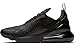 Price comparison product image NIKE Mens Air Max 270 Sneaker, Black Black Black Black 005, 9 UK