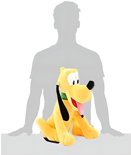 Image of Tickles Dog Cartoon Character Soft Stuffed Plush Animal Toy for Kids Boys & Girls Birthday Gifts (Color: Yellow Size: 40 cm)