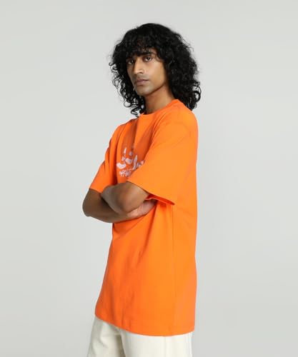 Image of Puma Unisex's Graphic Print Relaxed Fit T-Shirt