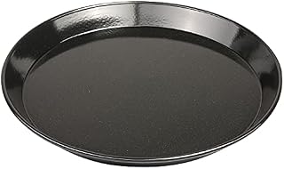 Westmark Blacha do pizzy, Okrągła, ø wewn.: 28 cm, Emalia, Czarna, 33922270