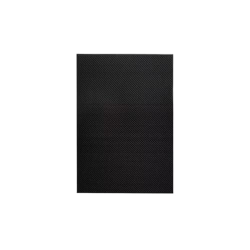 Panneau en fibre de carbone 200 x 400 mm rigide pour matériaux de construction et bricolage