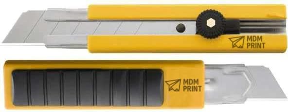 Snap-Off Utility Knife, Snap-Off, General Purpose, ABS/PVC