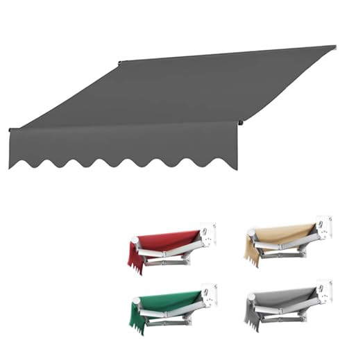 Toile De Rechange for Auvent, (Cadre Non Inclus) Tissu De Remplacement for Auvent, Polyester Haute Densité, Toile D'auvent Store Banne for Patio, Terrasse Ou...